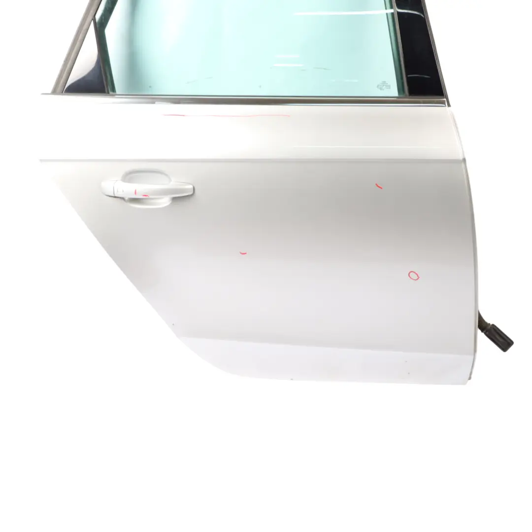 Audi A4 A8 Limousine Rear Door Right O/S Ice Silver Metallic - X7W