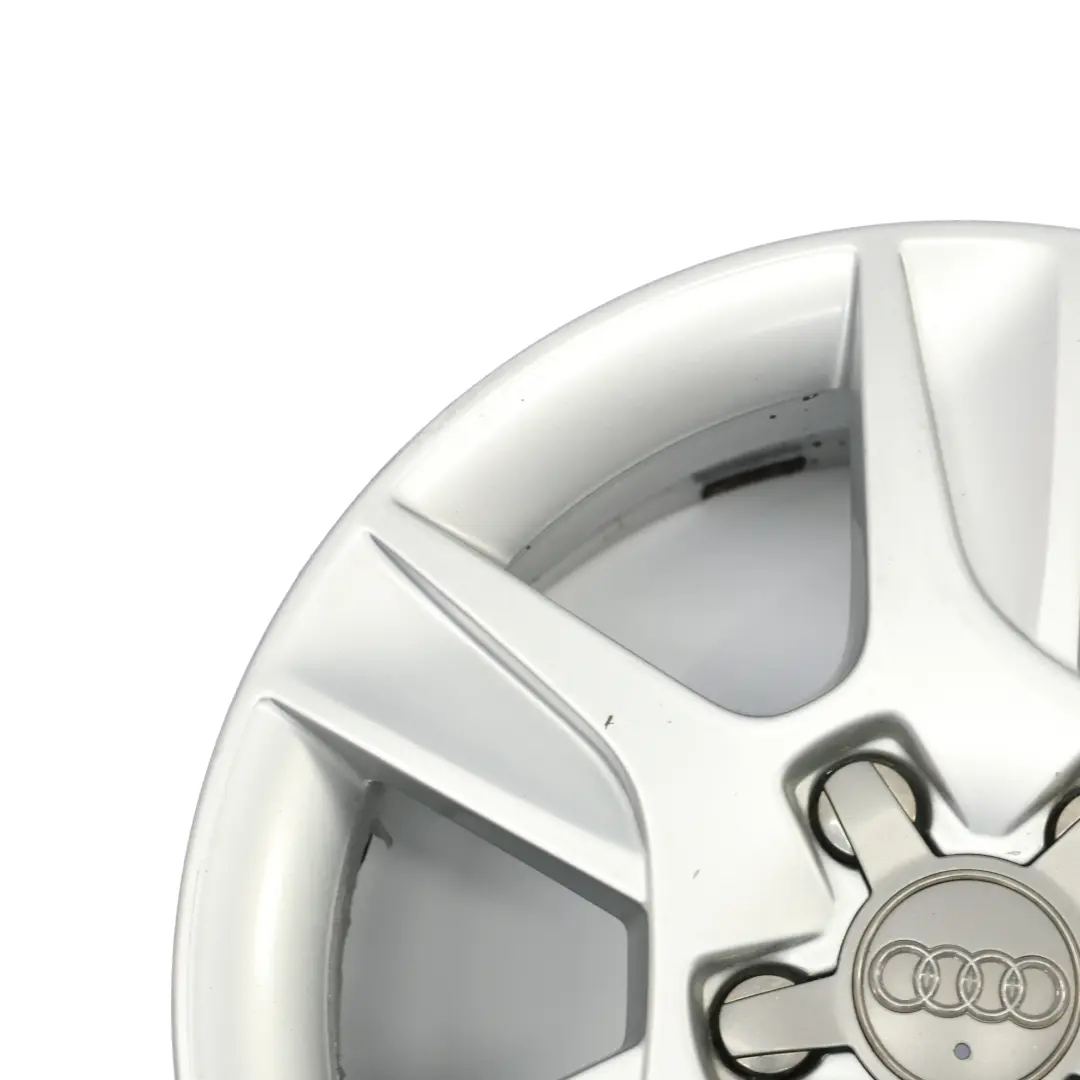 Audi A3 8P Silver Wheel Alloy Rim 16" 6,5J ET:50 6-Spoke 8P0601025AN