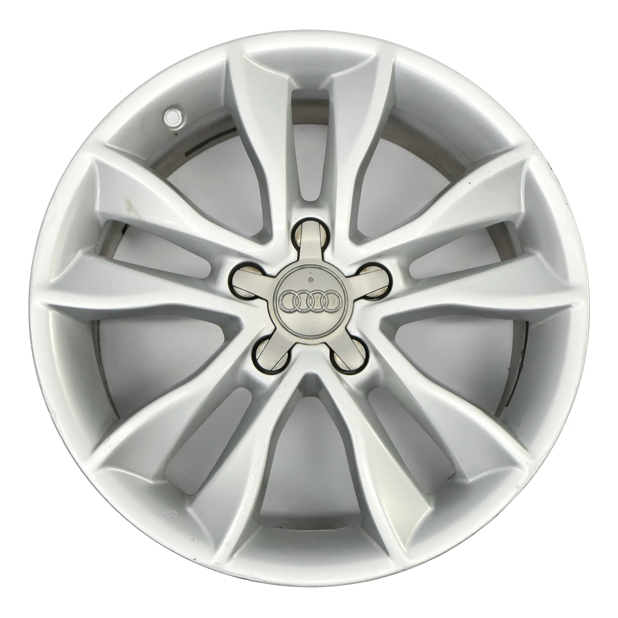Audi A3 8P Argento Cerchio lega 17" 7,5J ET:56 Stella a doppie razze 8P0601025CC