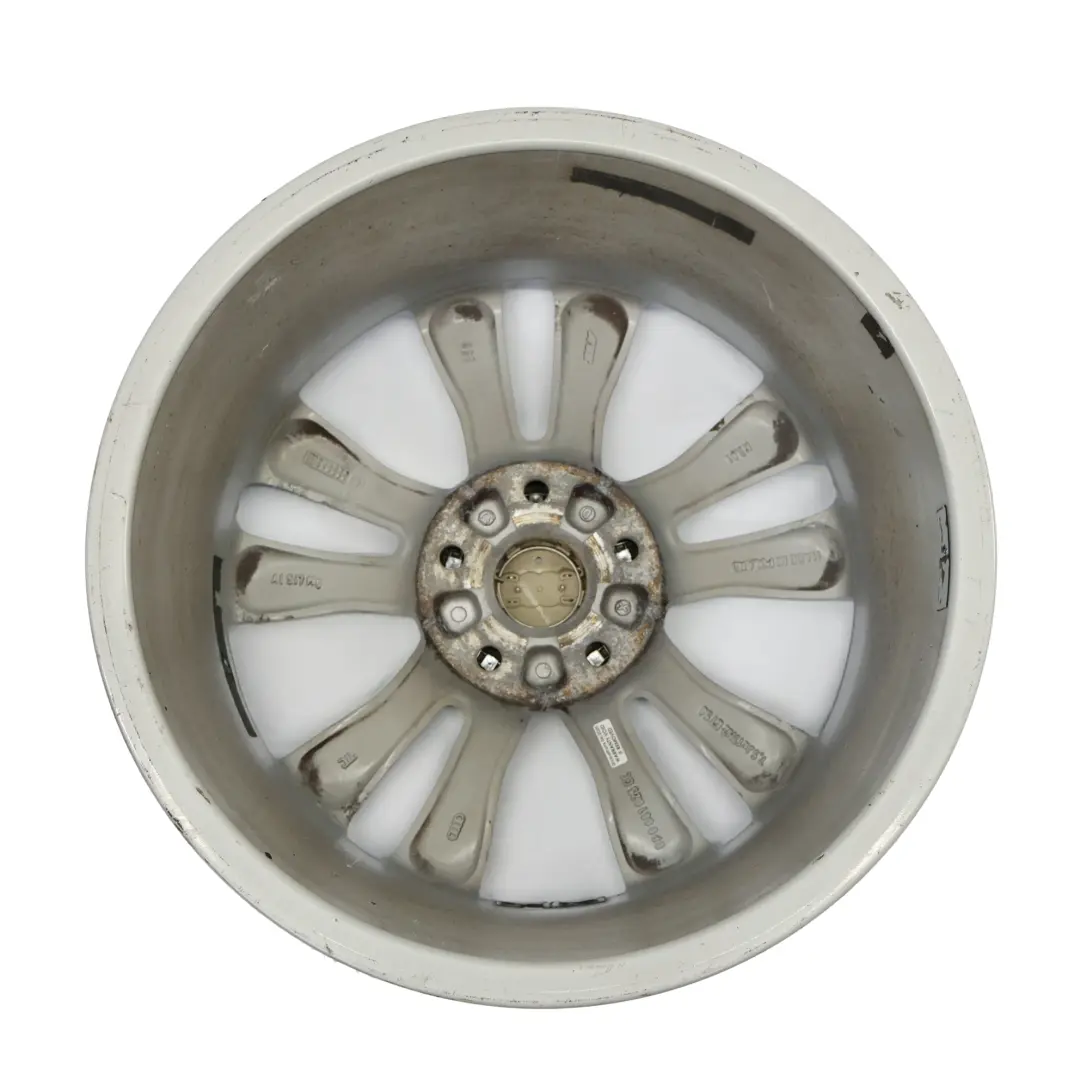 Audi A3 8P Argento Cerchio lega 17" 7,5J ET:56 Stella a doppie razze 8P0601025CC