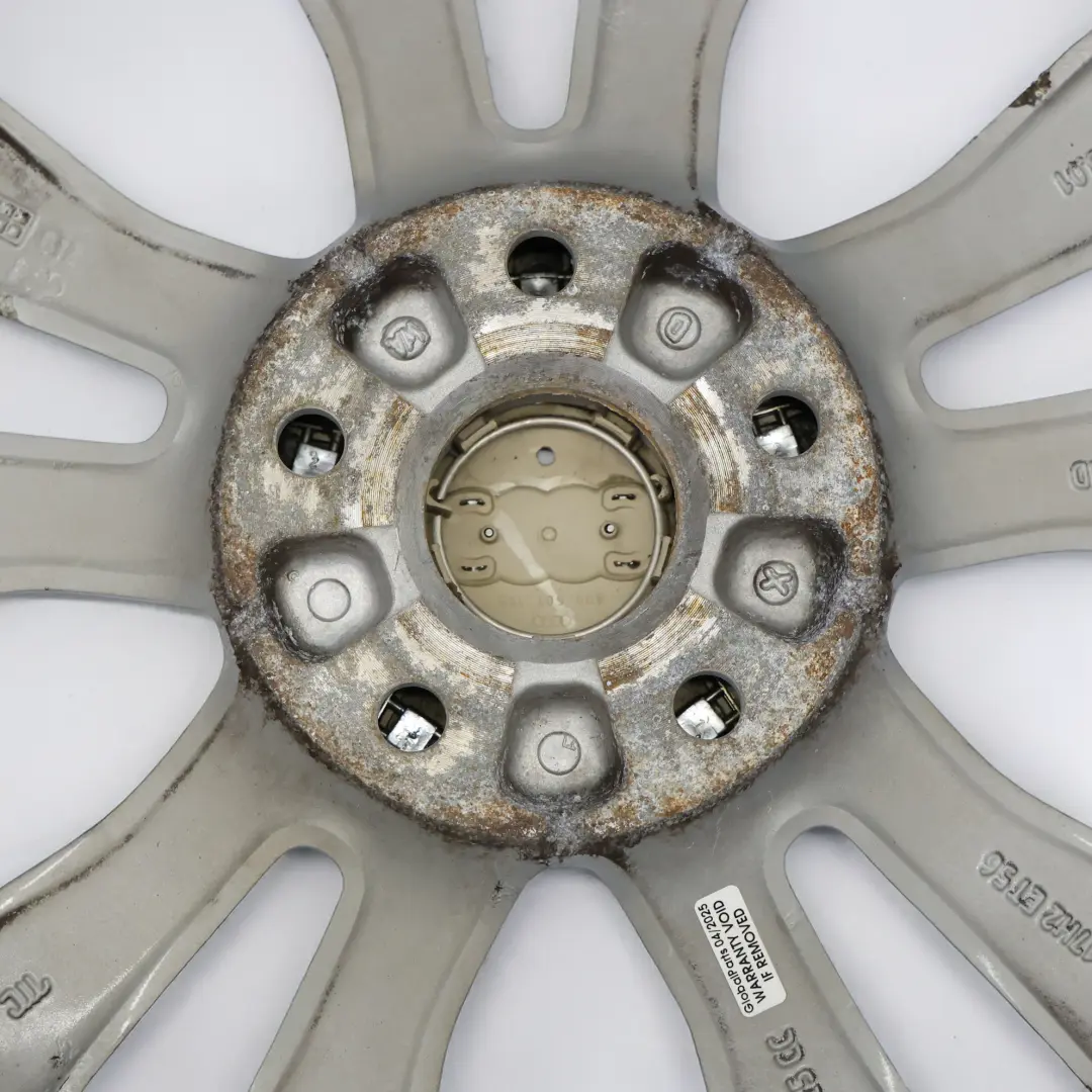 Audi A3 8P Argento Cerchio lega 17" 7,5J ET:56 Stella a doppie razze 8P0601025CC