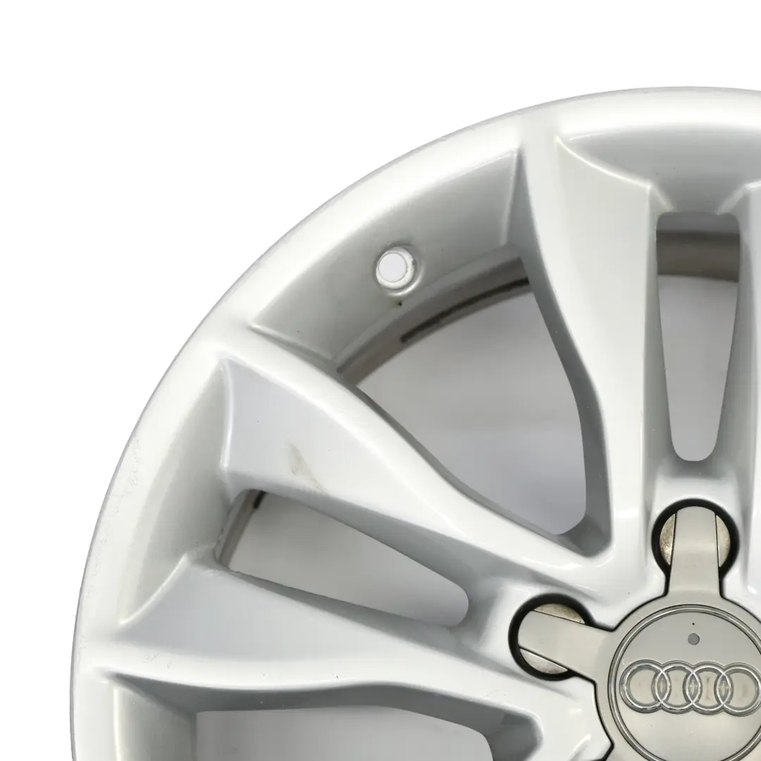 Audi A3 8P Argento Cerchio lega 17" 7,5J ET:56 Stella a doppie razze 8P0601025CC