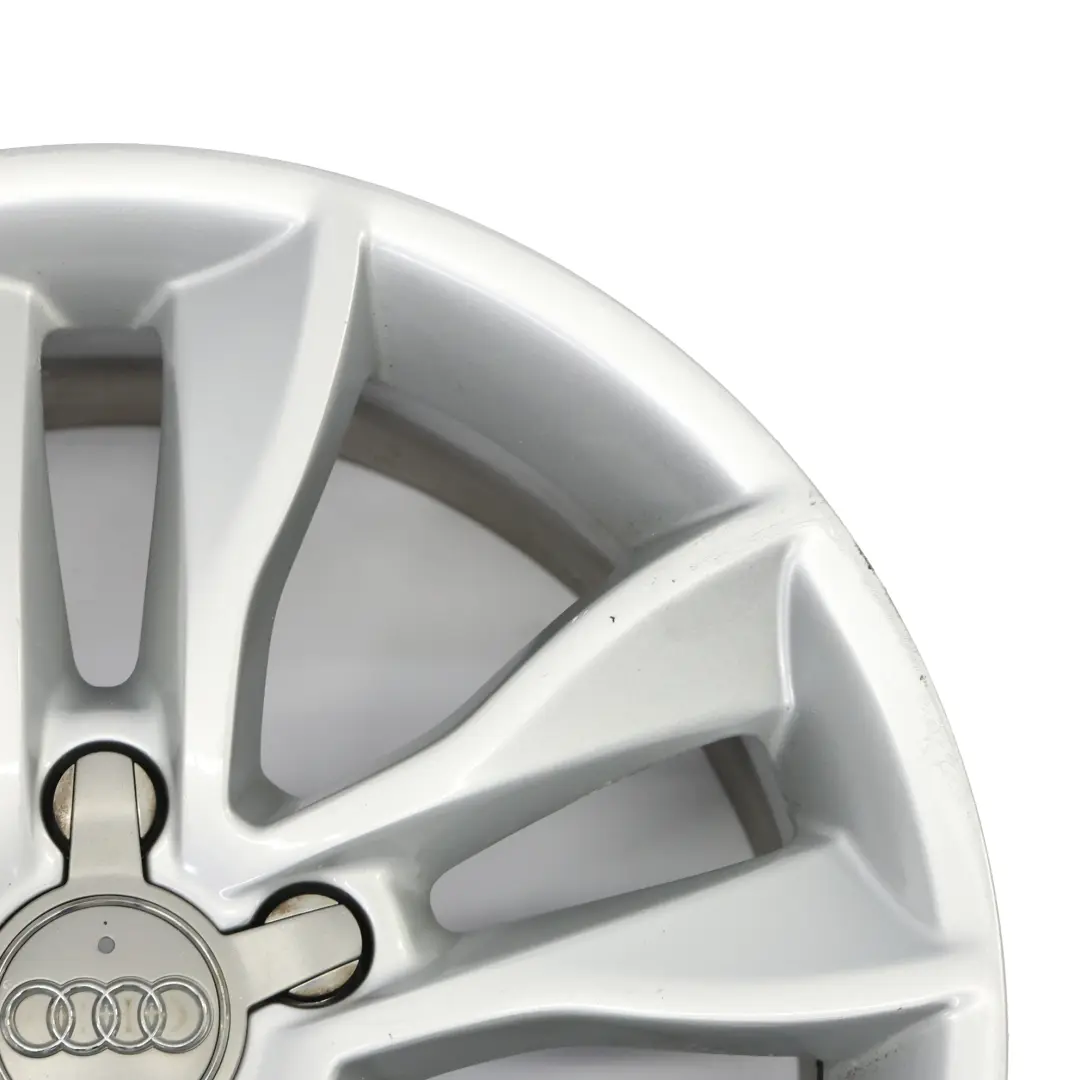 Audi A3 8P Argento Cerchio lega 17" 7,5J ET:56 Stella a doppie razze 8P0601025CC
