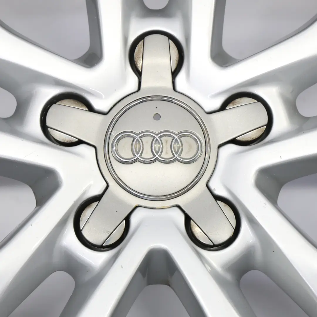 Audi A3 8P Argento Cerchio lega 17" 7,5J ET:56 Stella a doppie razze 8P0601025CC