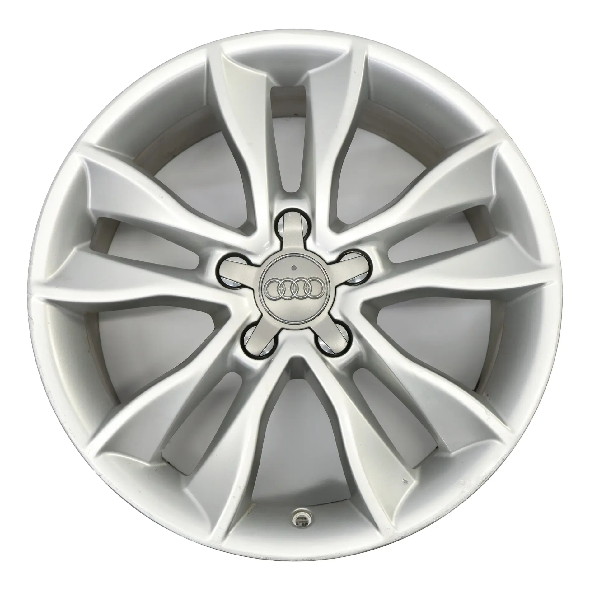 Audi A3 8P Silver Wheel Alloy Rim 17" 7,5J ET:56 Star Double Spoke 8P0601025CC