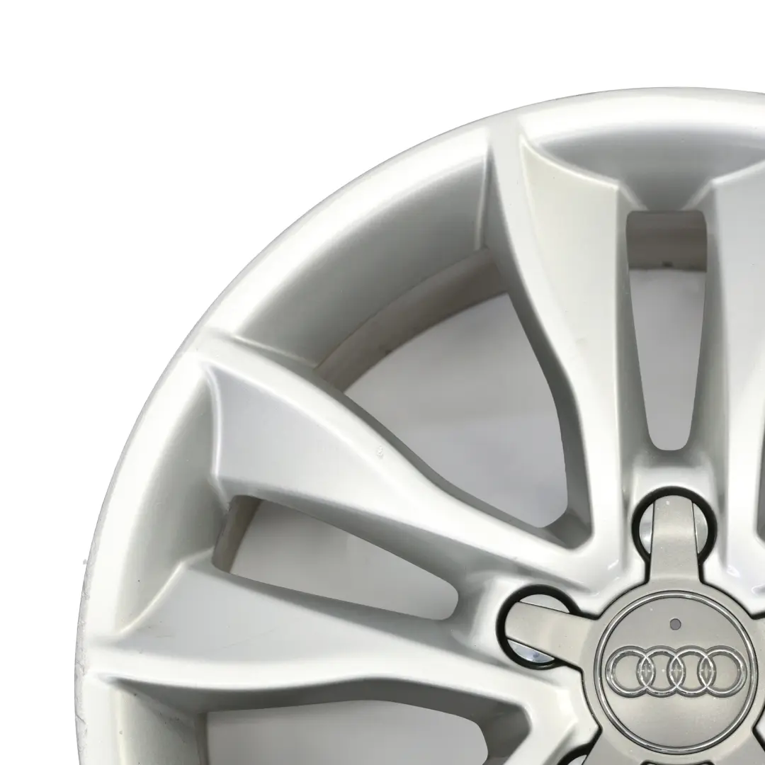 Audi A3 8P Silver Wheel Alloy Rim 17" 7,5J ET:56 Star Double Spoke 8P0601025CC