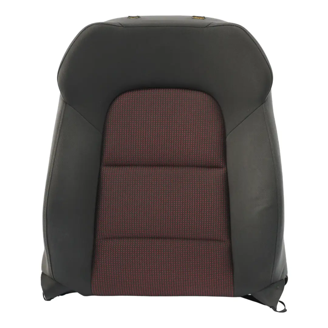 Audi A3 8P Asiento Delantero Respaldo Tela Izquierda Negro Rojo 8P0881805CJ