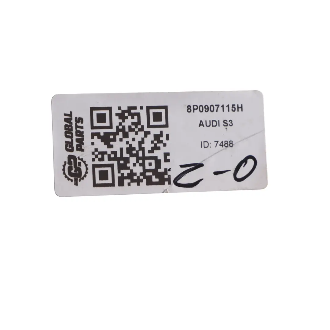BHZ 265HP Engine Control Module ECU Manual Audi S3 8P 2.0 TFSI - SKU 8P0907115H - Part number 8P0907115H
