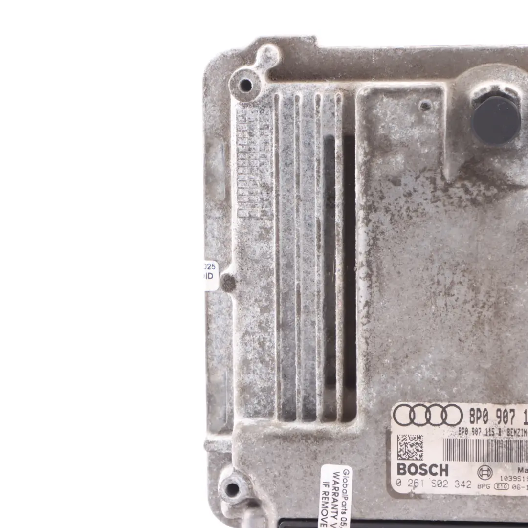 BHZ 265HP Engine Control Module ECU Manual Audi S3 8P 2.0 TFSI - SKU 8P0907115H - Part number 8P0907115H