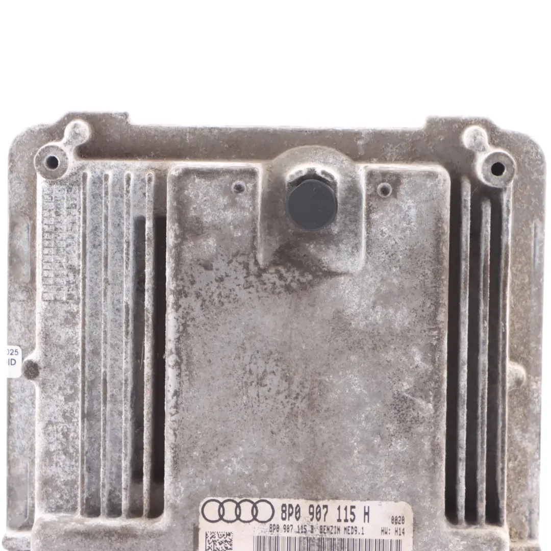 BHZ 265HP Engine Control Module ECU Manual Audi S3 8P 2.0 TFSI - SKU 8P0907115H - Part number 8P0907115H