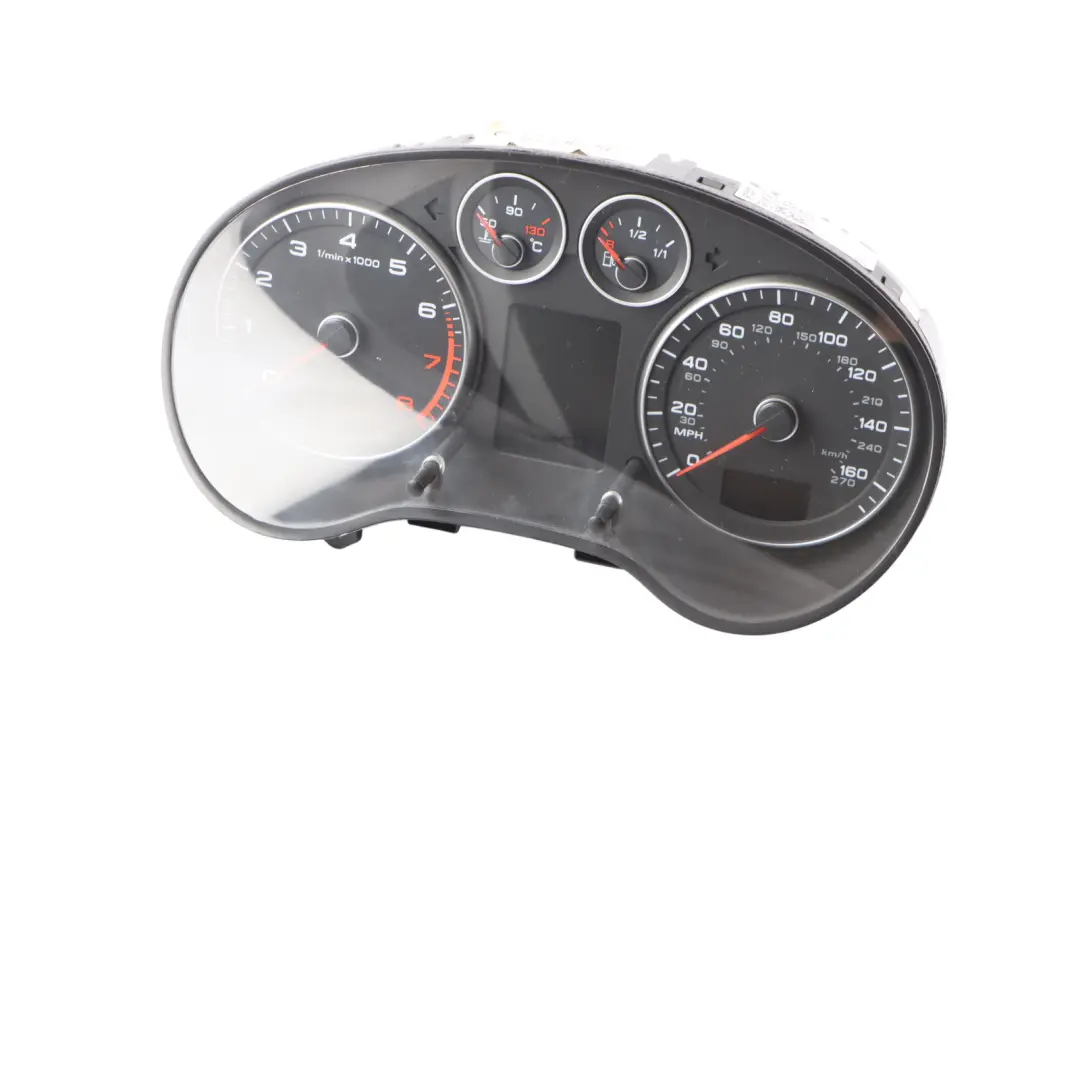 Audi A3 8P 1.4 TFSI Petrol Instrument Cluster Speedo Clocks Meter Manual 