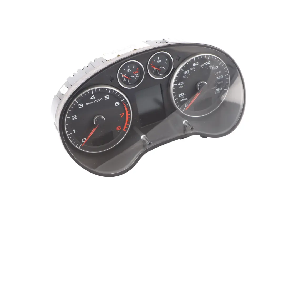 Audi A3 8P 1.4 TFSI Petrol Instrument Cluster Speedo Clocks Meter Manual 
