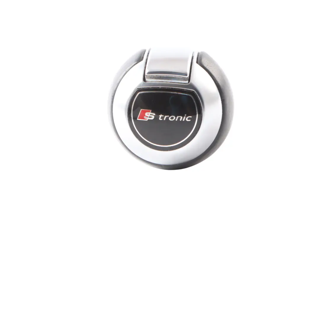 Audi A3 8P S Tronic Gear Shift Lever Selector Cover Knob Leather 8P2713139AB