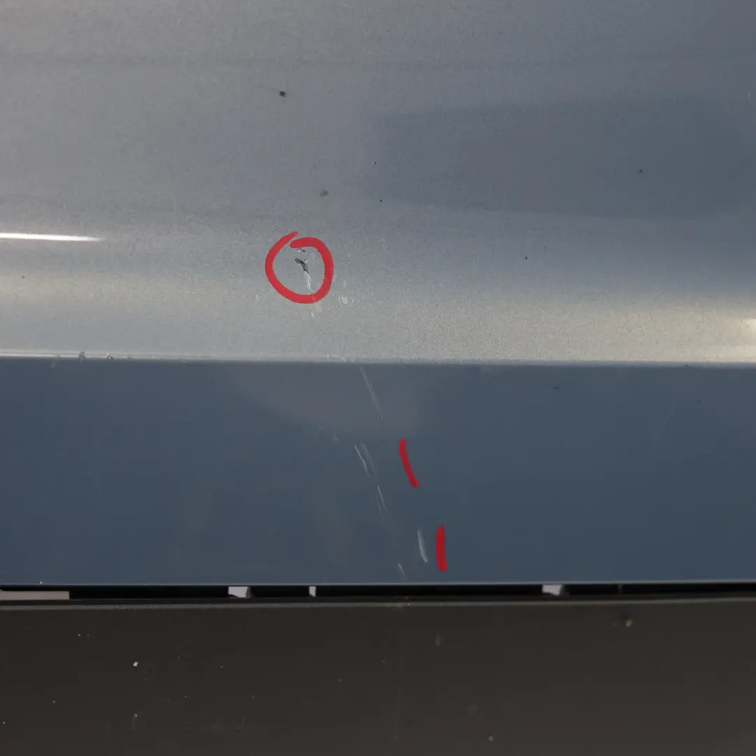 Audi A3 8P Rear Bumper Trim Panel Sphere Blue Metallic - X5X