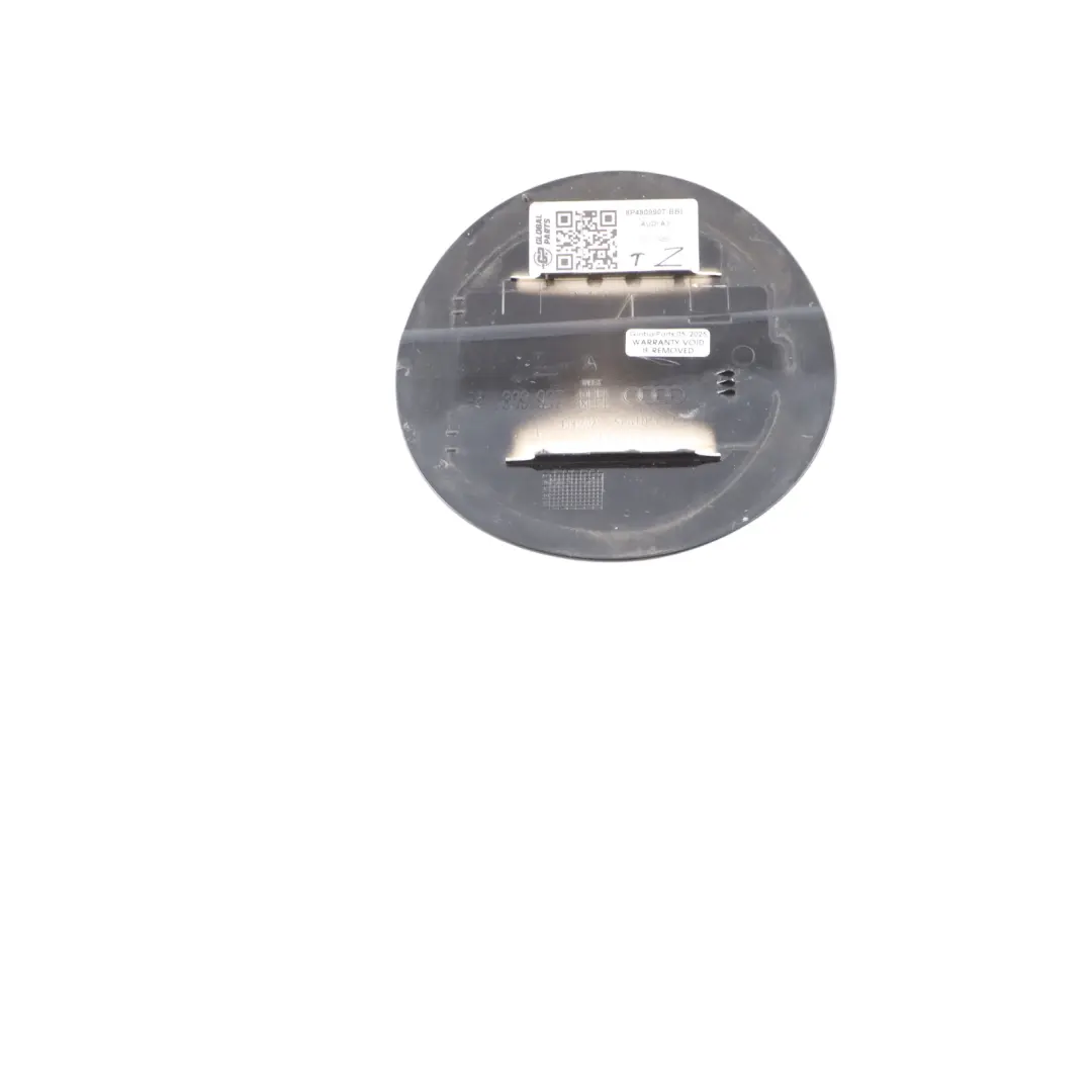 Audi A3 8P Fuel Flap Cover Filler Fill In Flap Brilliant Black Metallic - Y9B