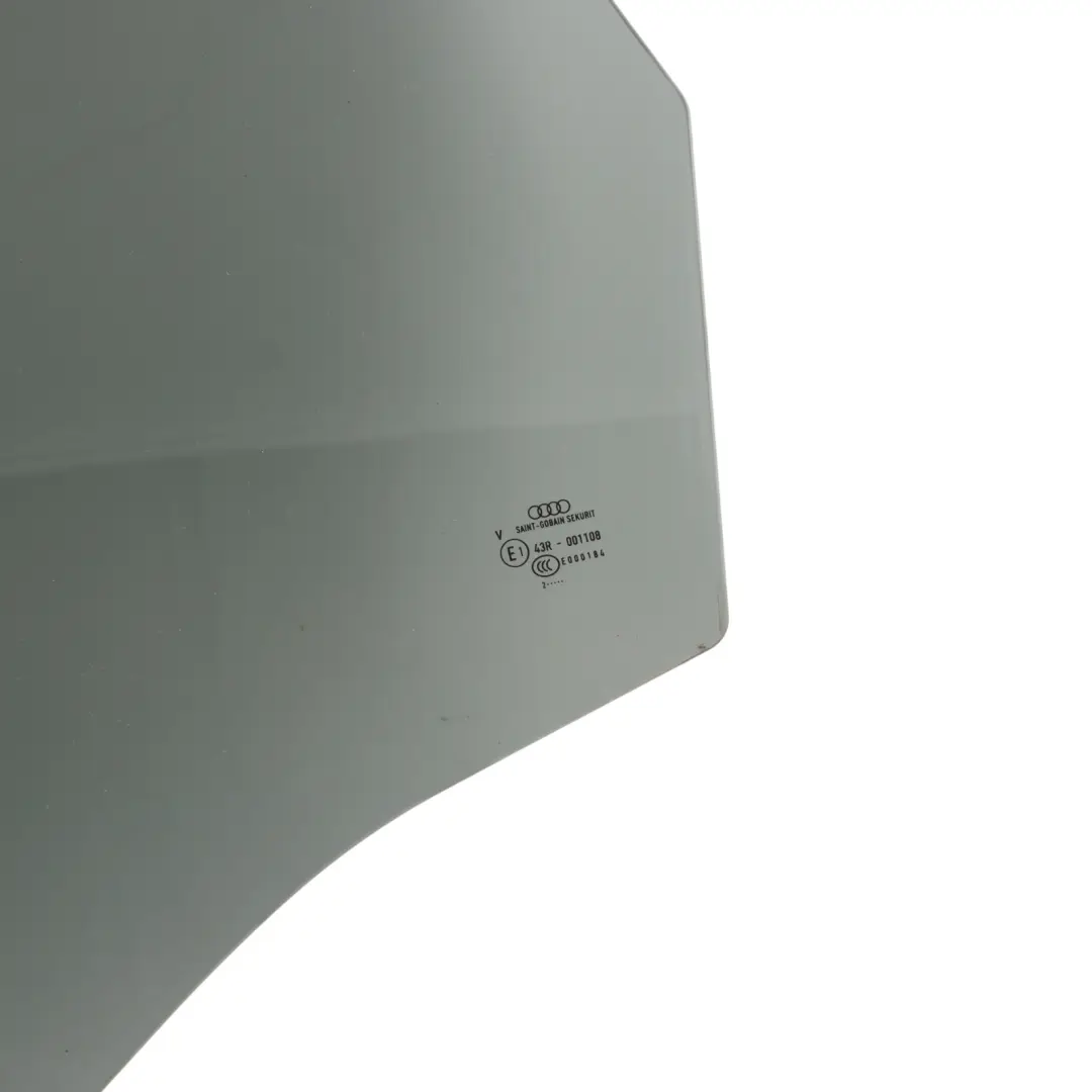 Door Window Glass Audi A3 S3 8P 4 Door Rear Left N/S Glazing Green 8P4845205C