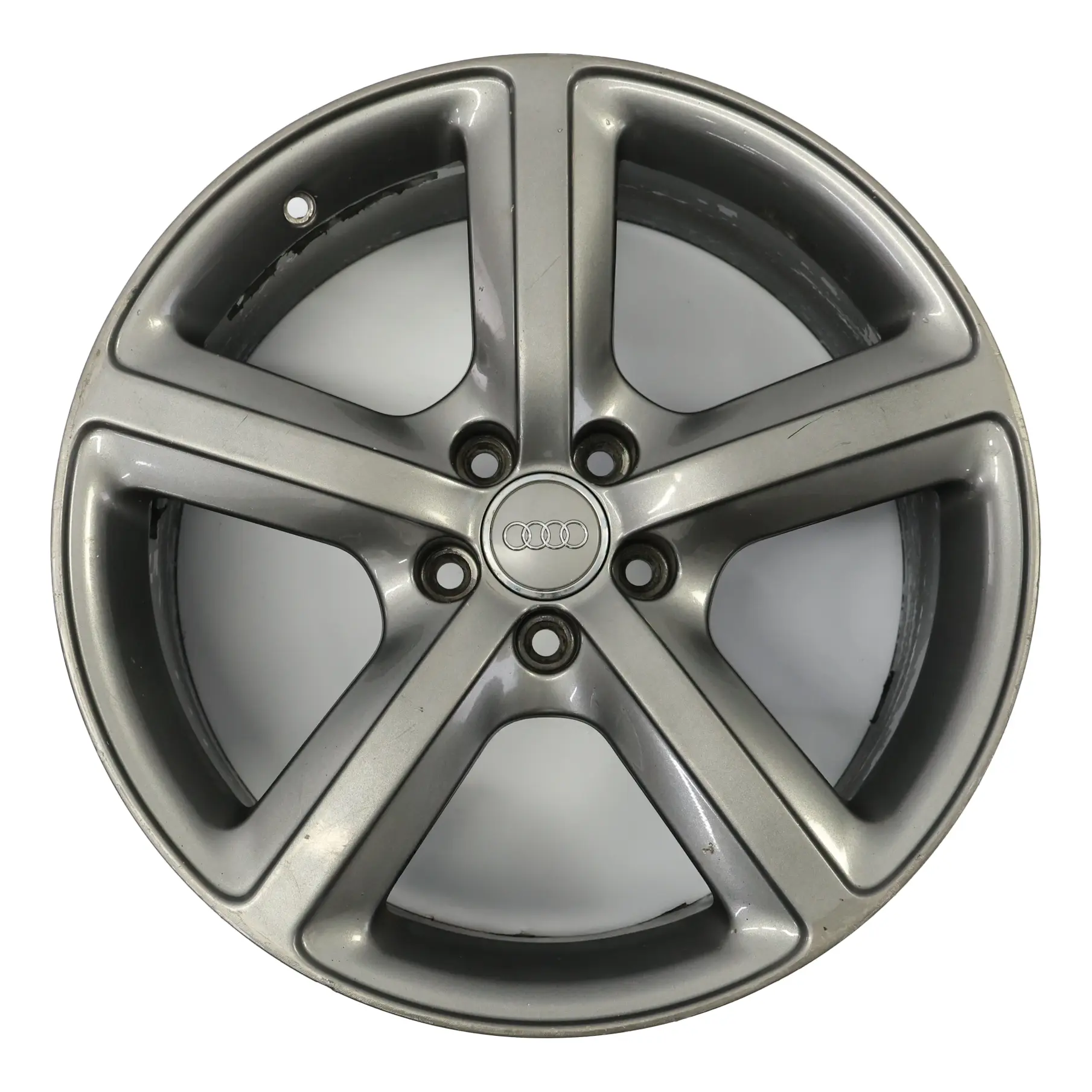 Audi Q5 8R Grey Wheel Alloy Rim 19" 8J ET:39 Star Spoke 8R0601025BD