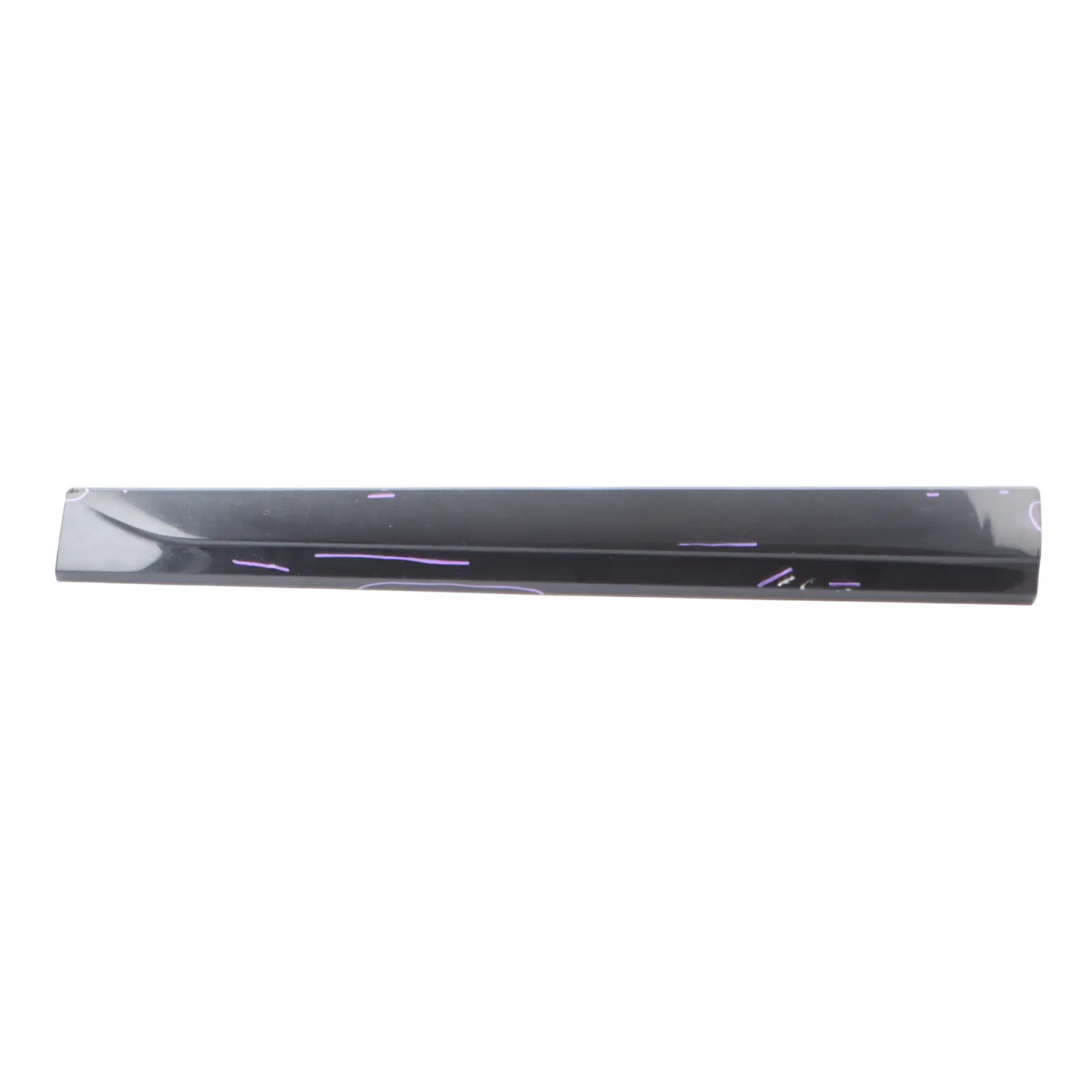 Audi Q5 8R Front Door Trim Lower Moulding Strip Right O/S Brilliant Black - Y9B