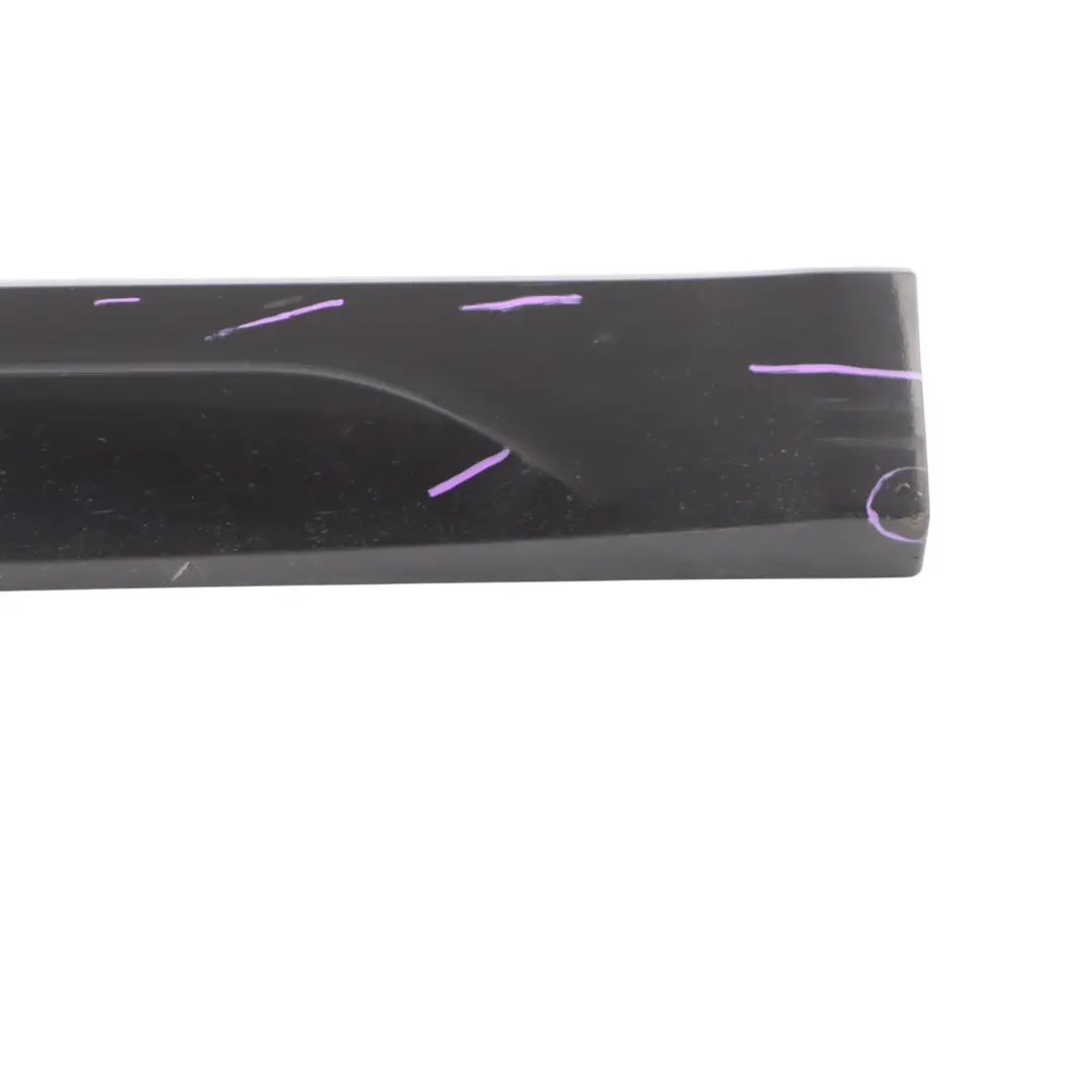 Audi Q5 8R Rear Door Trim Lower Moulding Strip Left N/S Brilliant Black - Y9B