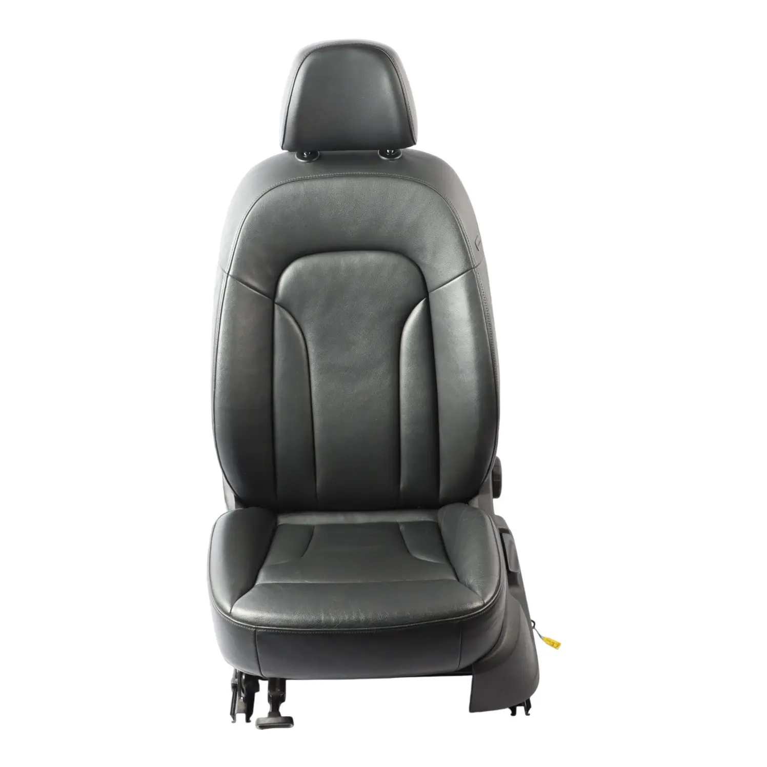 Audi Q5 8R Front Seat Interior Heated Leather Left N/S Milano Soul Black