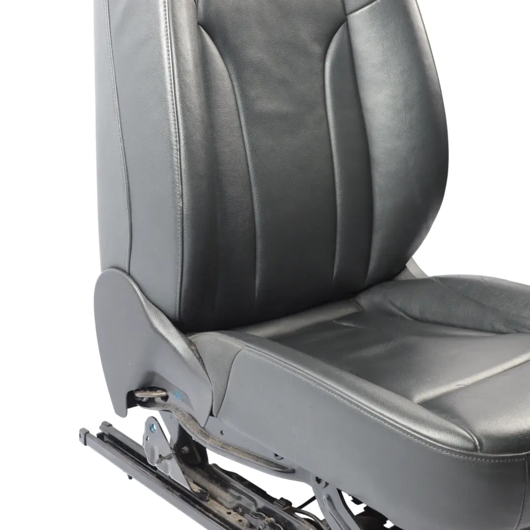 Audi Q5 8R Front Seat Interior Heated Leather Left N/S Milano Soul Black