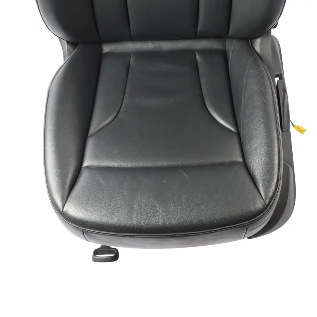 Audi Q5 8R Front Seat Interior Heated Leather Left N/S Milano Soul Black