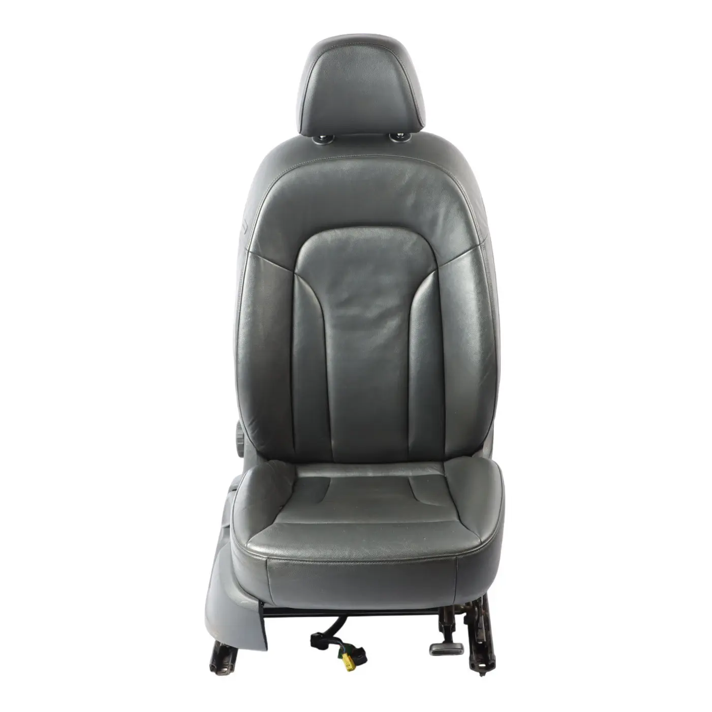 Audi Q5 8R Seat Front Right O/S Interior Heated Leather Milano Soul Black