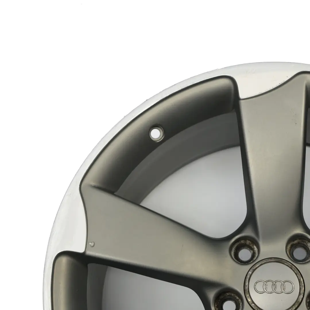 Cerchio Audi A5 S5 8T S-Line Rotor Alloy 19" 9J ET:33 Grigio 8T0601025CD