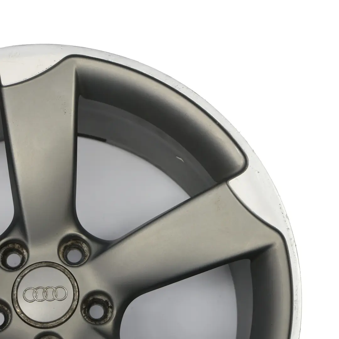 Cerchio Audi A5 S5 8T S-Line Rotor Alloy 19" 9J ET:33 Grigio 8T0601025CD