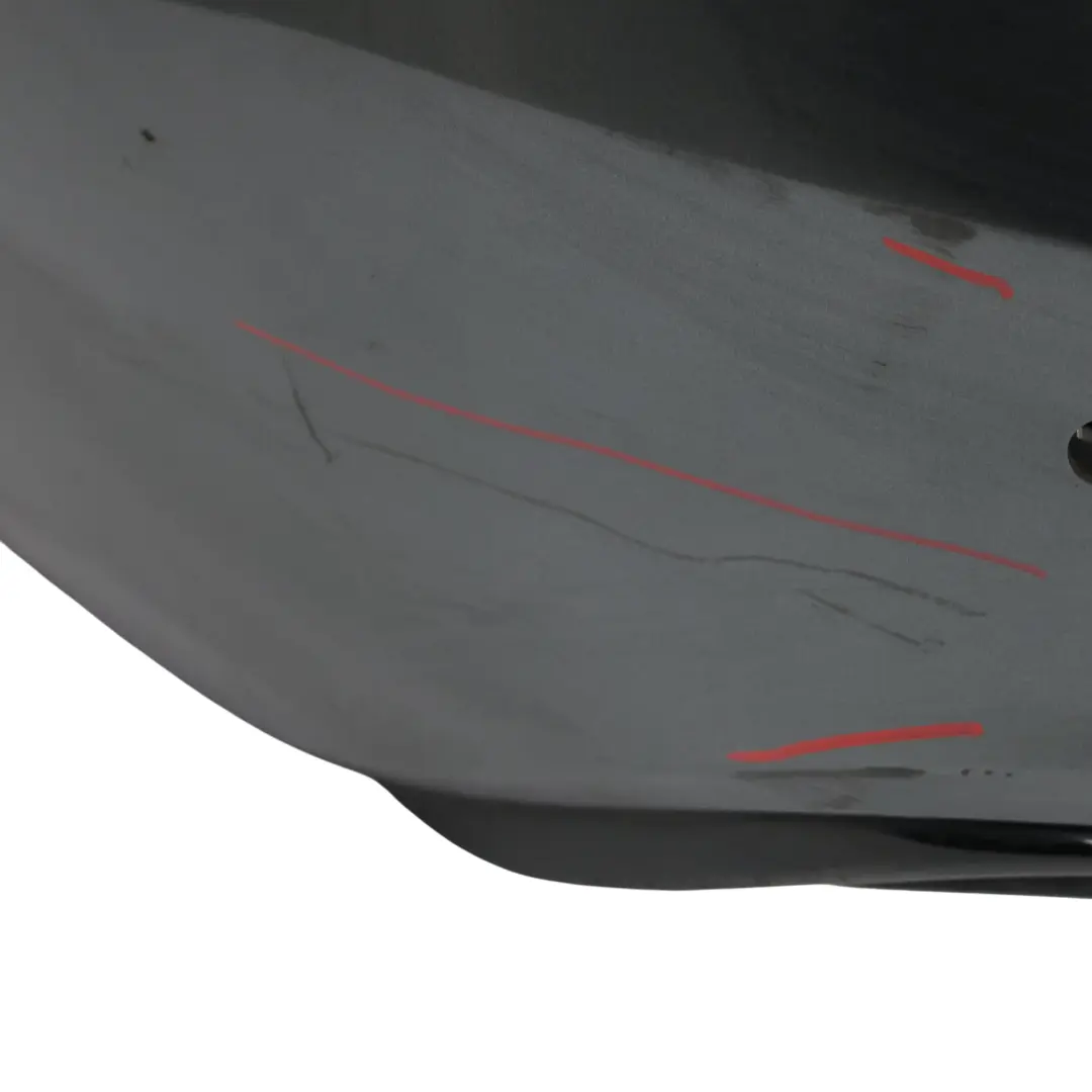 Audi A5 8T Rear Bumper Trim Panel Covering Daytona Grey Pearl Effect - Z7S