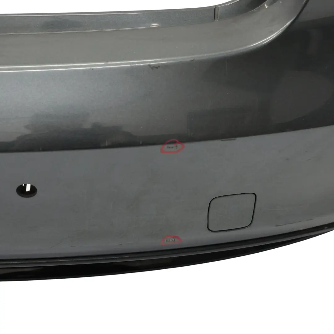 Audi A5 8T Rear Bumper Trim Panel Covering Daytona Grey Pearl Effect - Z7S