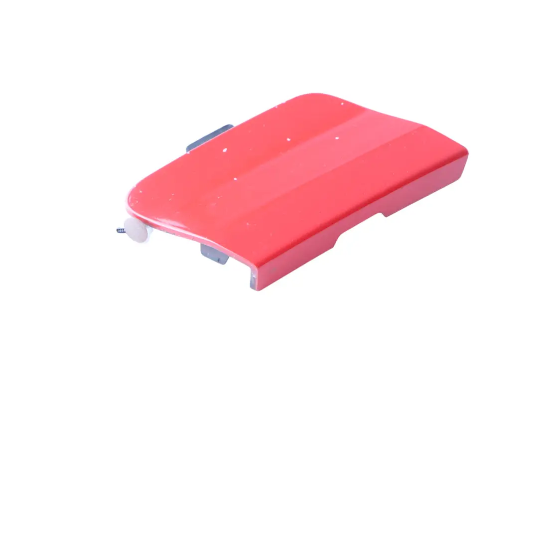 Audi A5 8T Front Bumper Flap Towing Eye Hook Cover Misano Red Pearl - Z3M