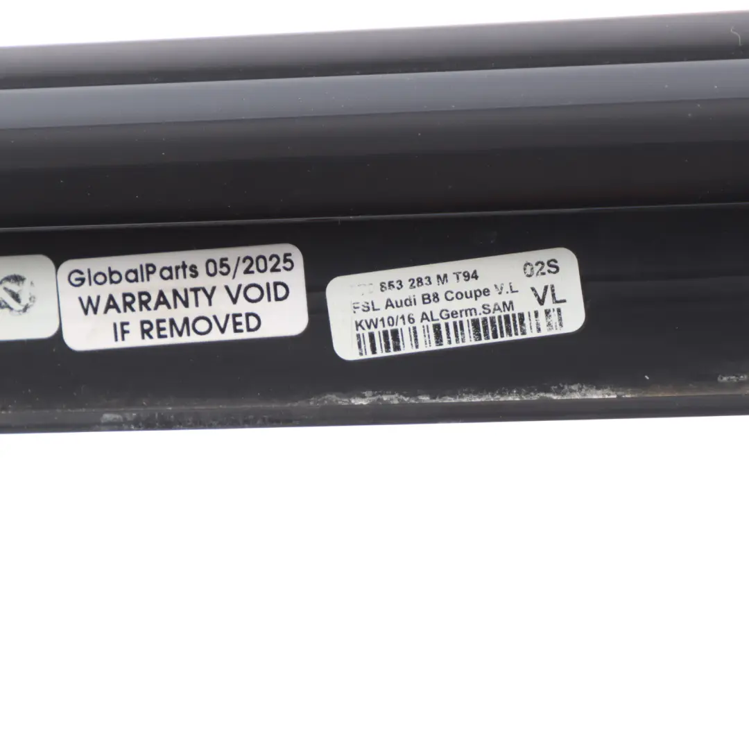 Audi S5 8T Coupe Door Weatherstrip Strip Seal Gasket Rubber Left N/S 8T0853283C