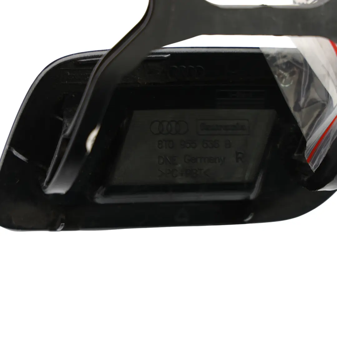 Audi A5 8T Headlight Washer Cover Right O/S Daytona Grey Pearl Effect - Z7S 