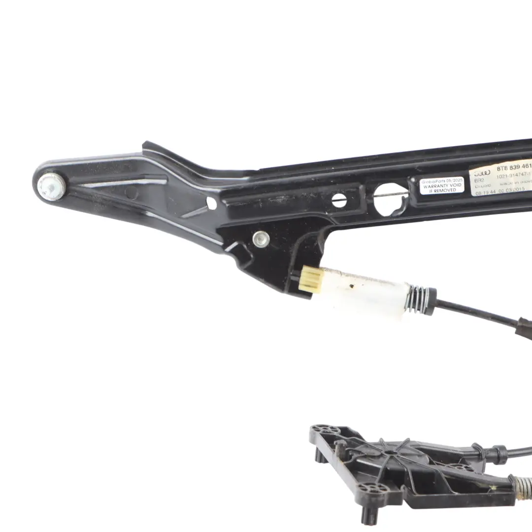 Audi A5 8T Window Lifter Rear Door Left N/S Regulator Mechanism 8T8839461C