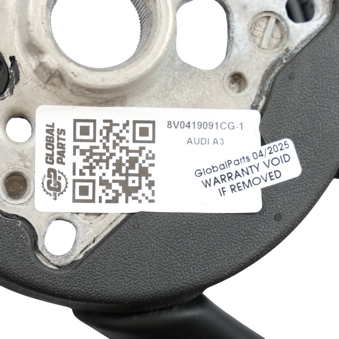 Audi A3 8V NEU Schwarz Leder Lenkrad Multifunktion 8V0419091CG