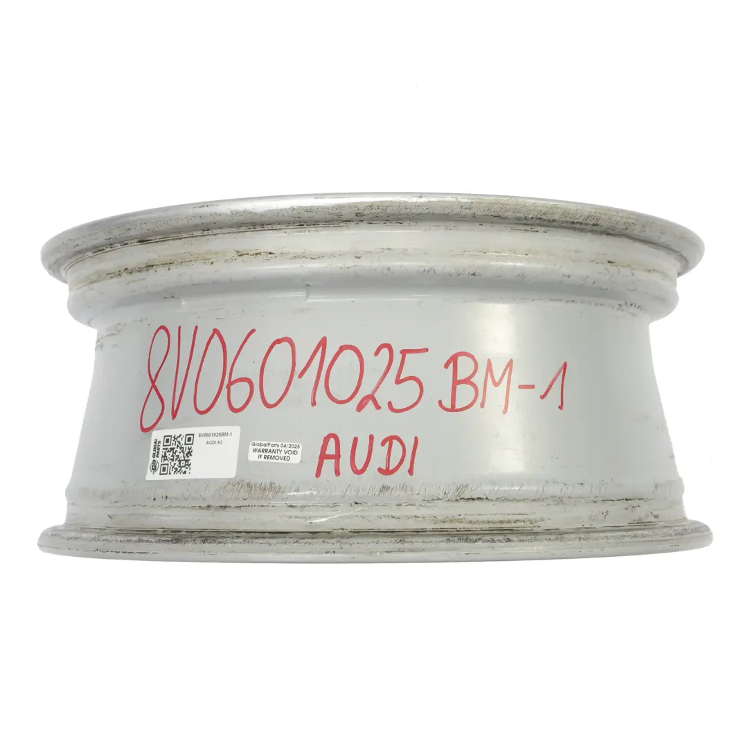 Audi A3 8V Jante argentée alliage 16" 6.5J ET46 8V0601025BM