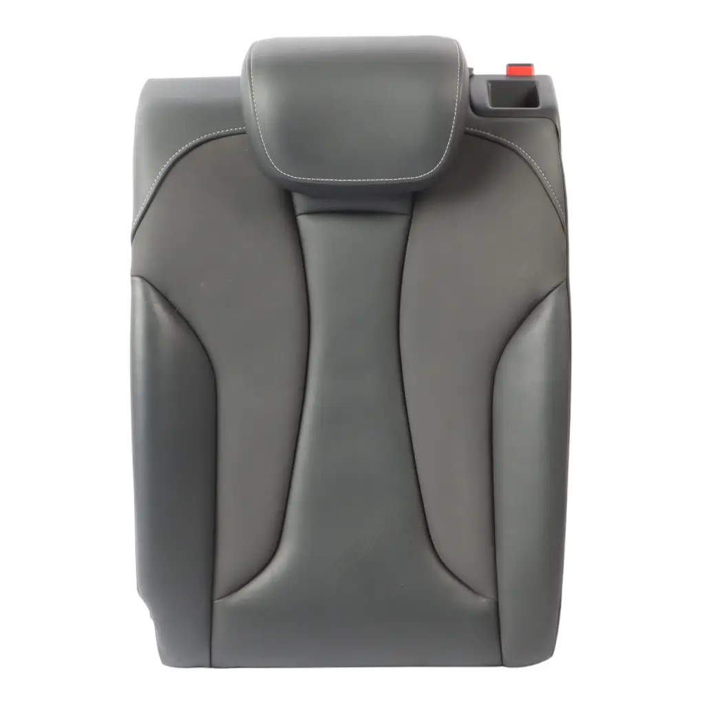 Rear Seat Backrest Audi A3 S3 8V Cover Cushion Left N/S Leather Soul Schwarz