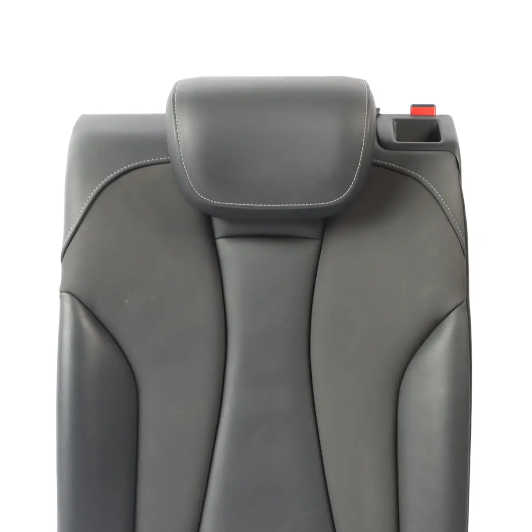 Rear Seat Backrest Audi A3 S3 8V Cover Cushion Left N/S Leather Soul Schwarz
