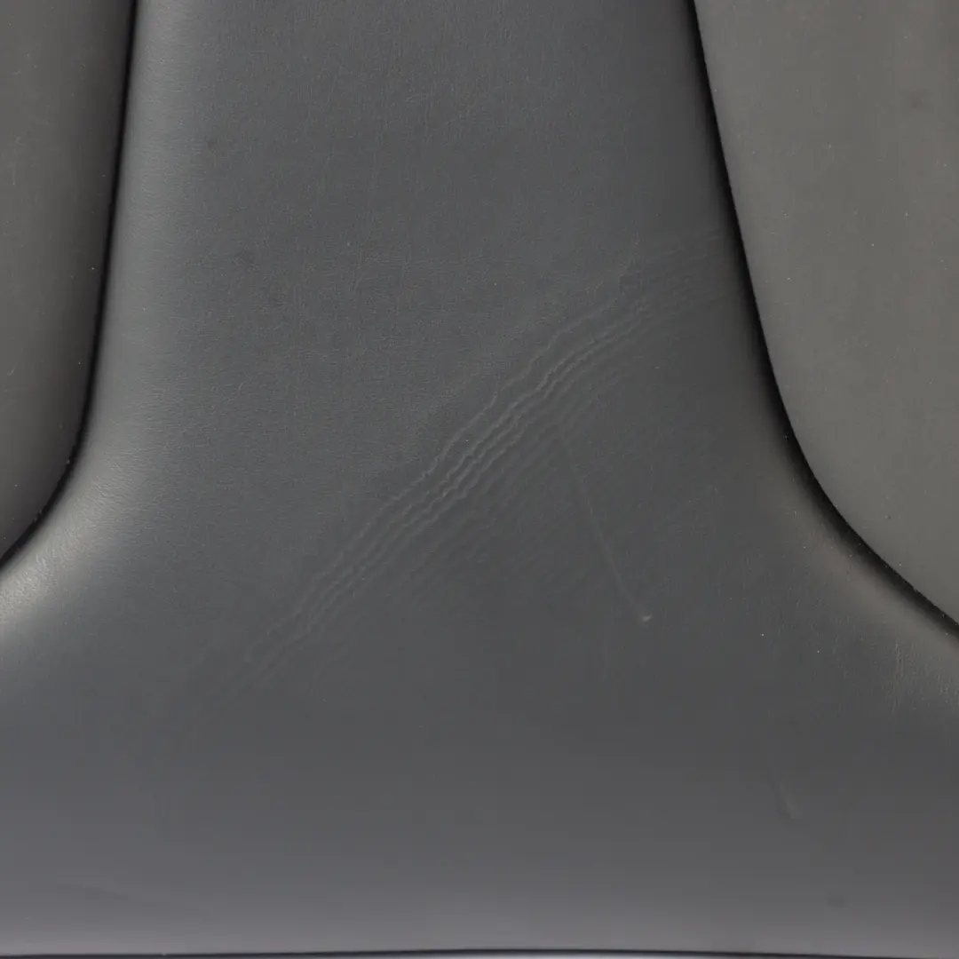 Rear Seat Backrest Audi A3 S3 8V Cover Cushion Left N/S Leather Soul Schwarz