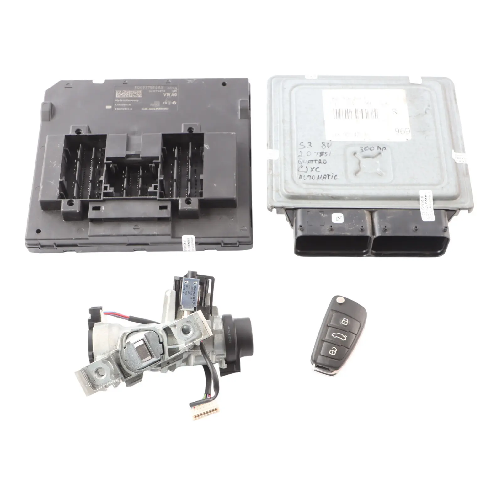 Audi A3 S3 8V 2.0 TFSI CJXC 300HP Quattro Engine ECU Kit 8V0906259F BCM + Key