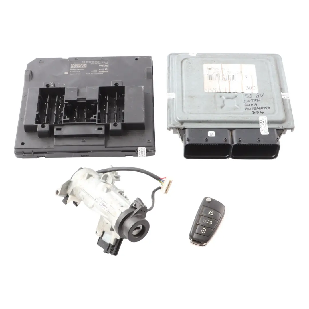 Audi S3 8V 2.0 TFSI DJHA 310HP Quattro Engine Module ECU Set 8V0906259J