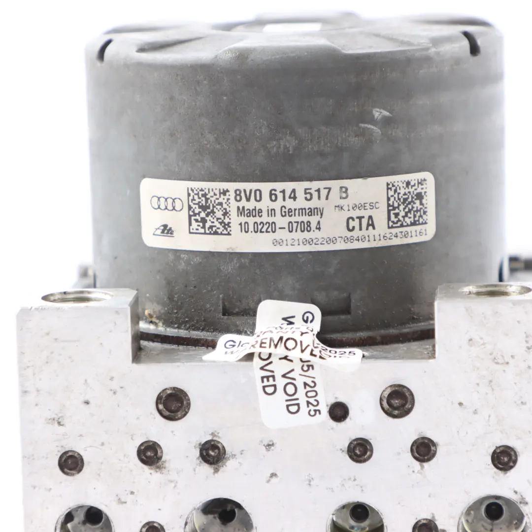 Audi A3 S3 8V Brake Pump ABS Module Hydraulic Control Braking Unit 8V0907379B