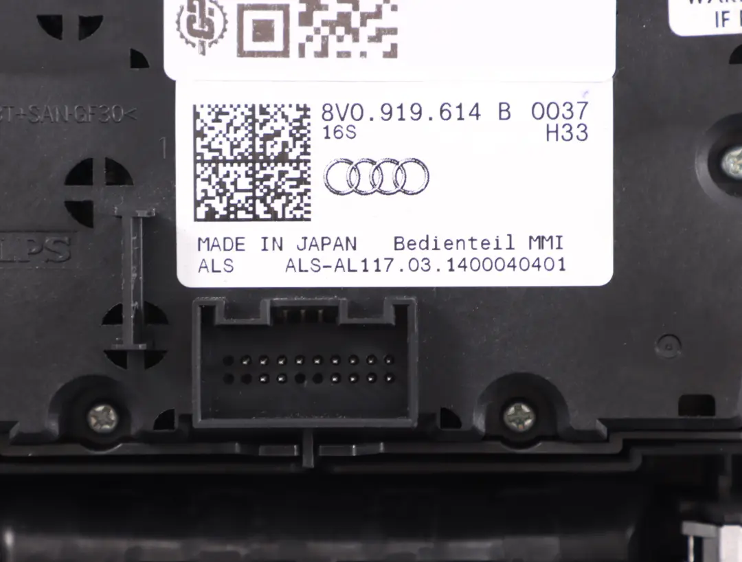 Audi TT 8J Consola Central Multimedia Control De Navegación 8V0919614B