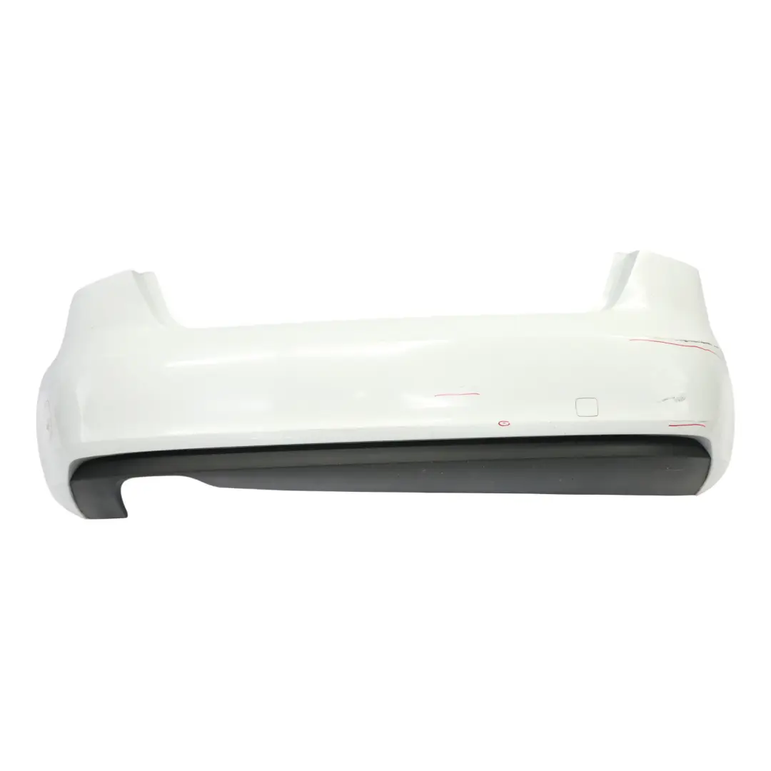Audi A3 8V Rear Bumper Trim Panel Covering Glacier White Pearl - S9R