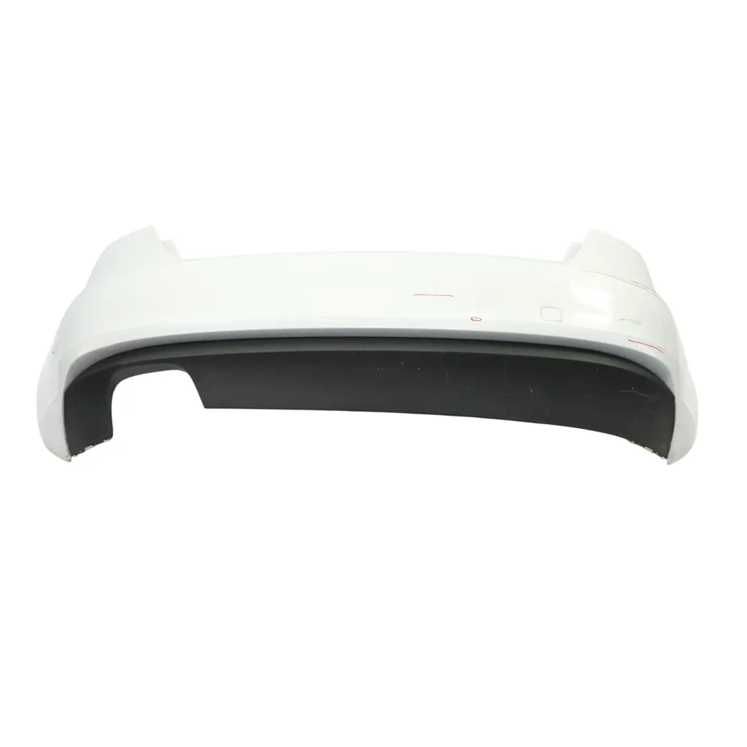 Audi A3 8V Rear Bumper Trim Panel Covering Glacier White Pearl - S9R