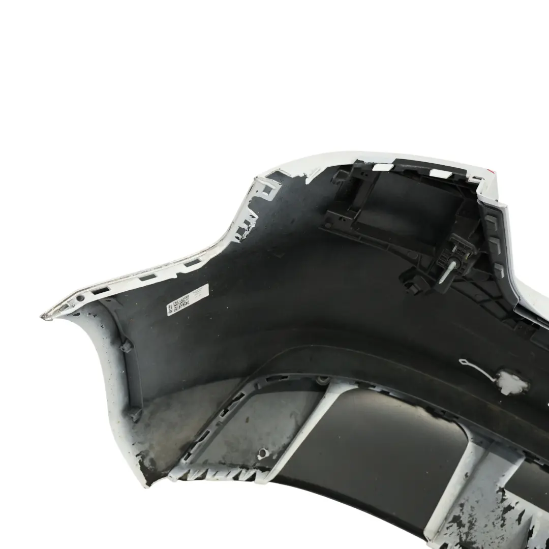 Audi A3 8V Rear Bumper Trim Panel Covering Glacier White Pearl - S9R