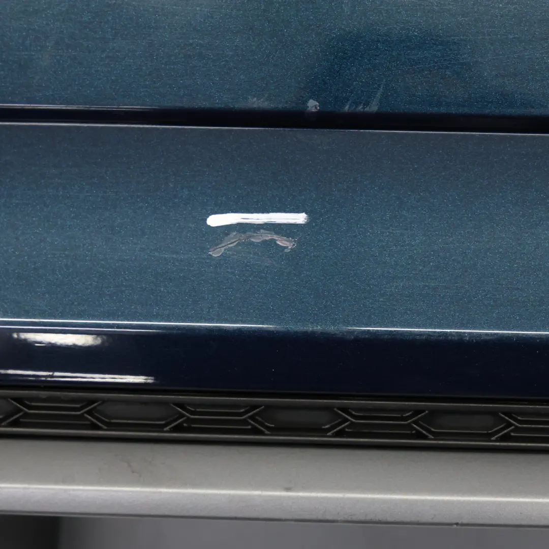 Audi A3 8V Rear Bumper Trim Panel Covering Cosmos Blue Metallic - X5E