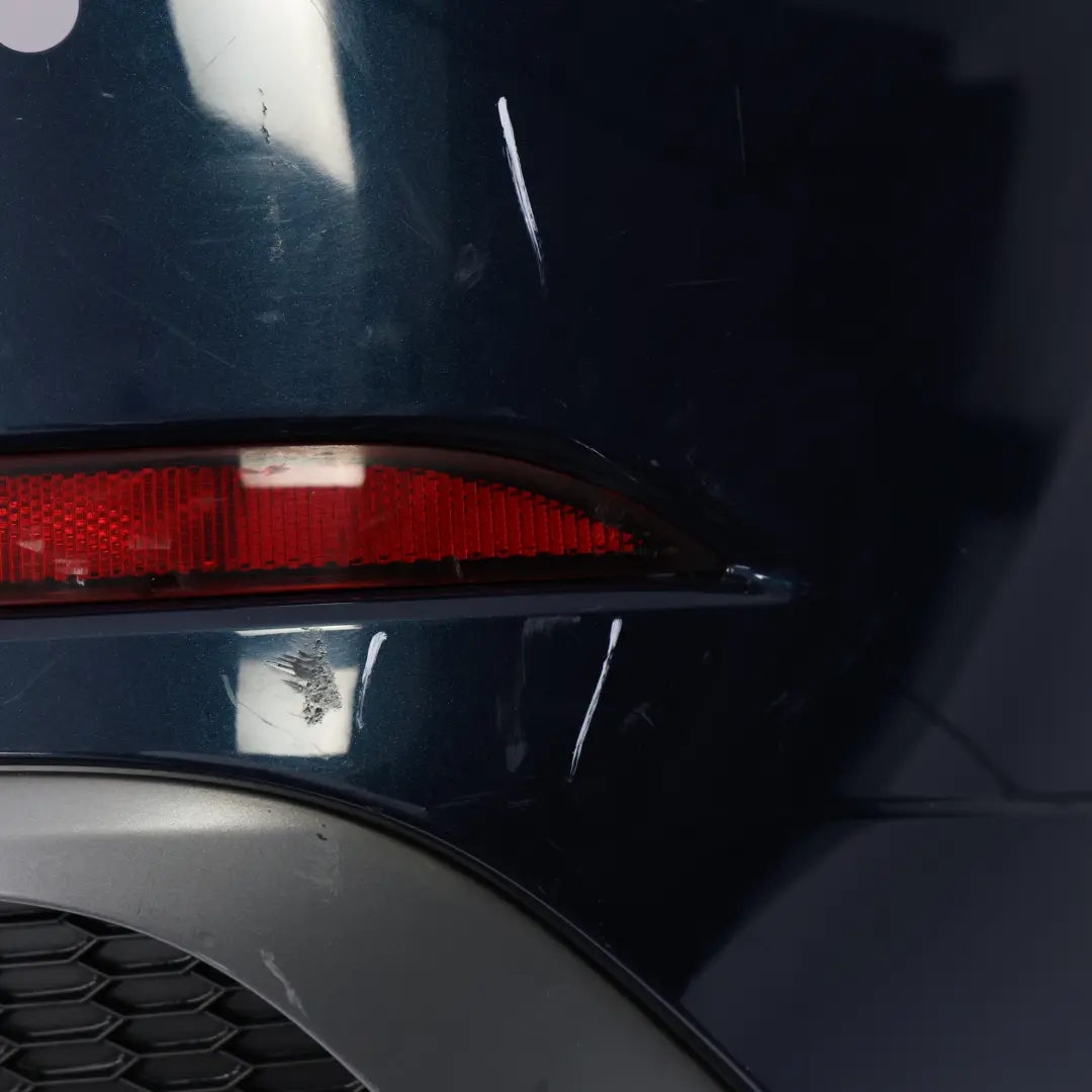 Audi A3 8V Rear Bumper Trim Panel Covering Cosmos Blue Metallic - X5E