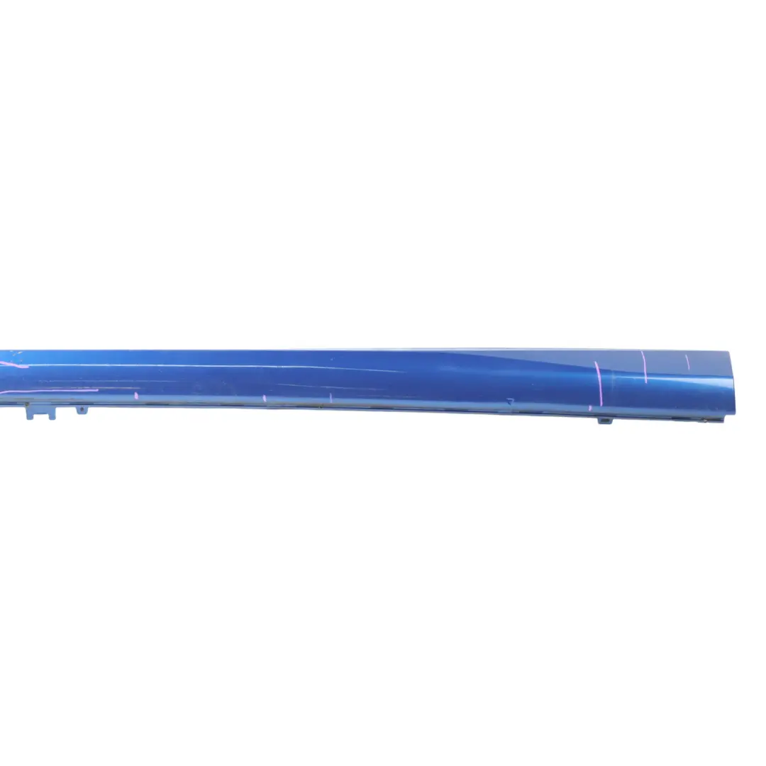 Audi A3 S3 8V Hatchback Side Skirt Left N/S Sill Cover Sepang Blue Pearl - Y5Q